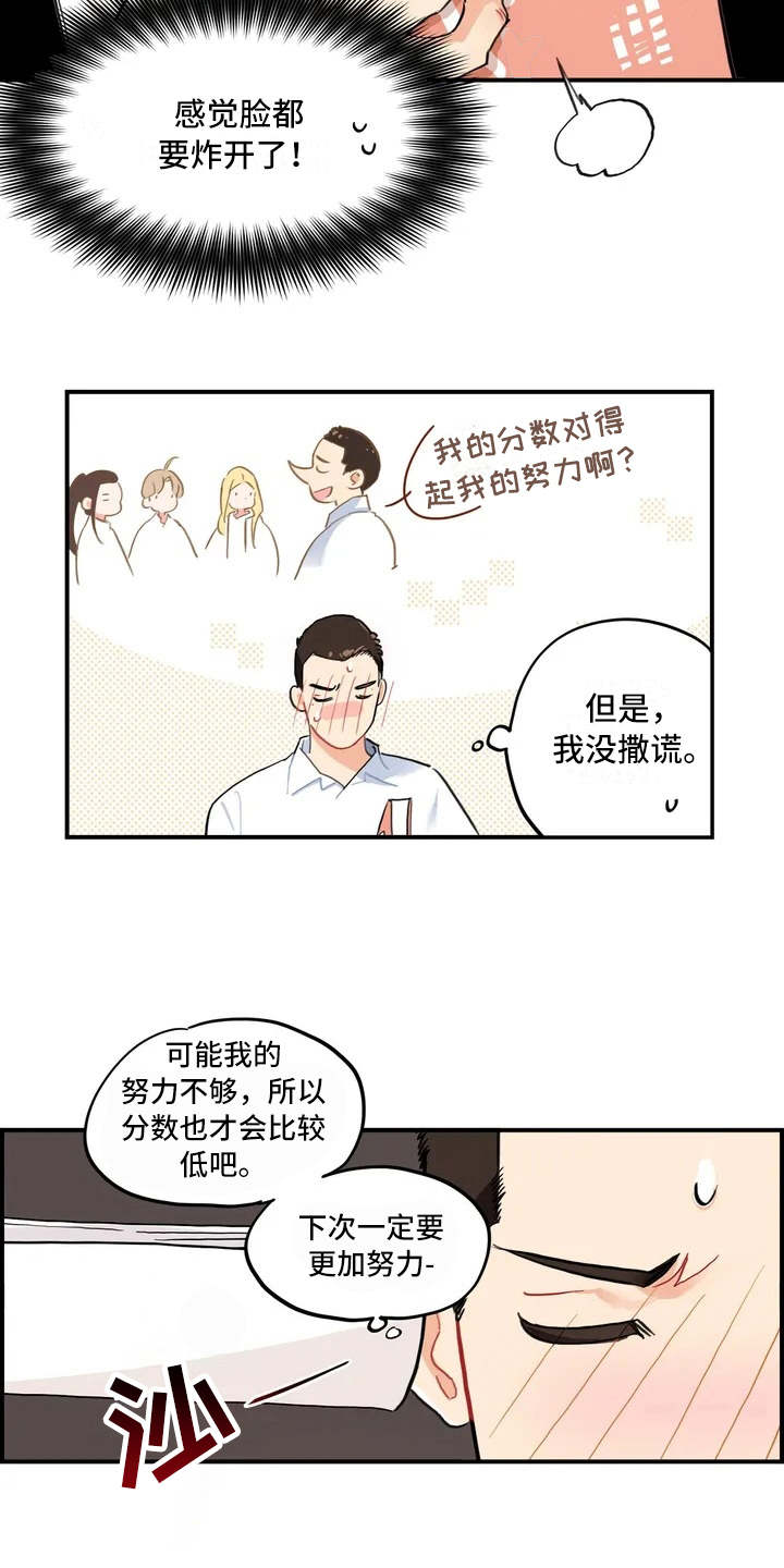 校园之星漫画,第2章：成绩单5图