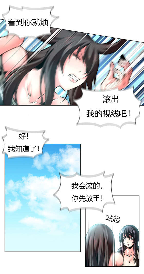 监禁庄园漫画,第41章：姐妹争吵2图