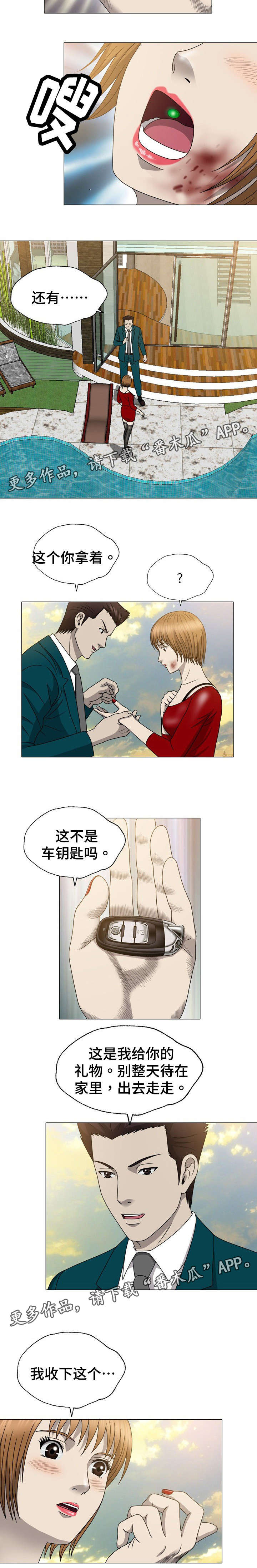 整形交换漫画,第28章：礼物2图
