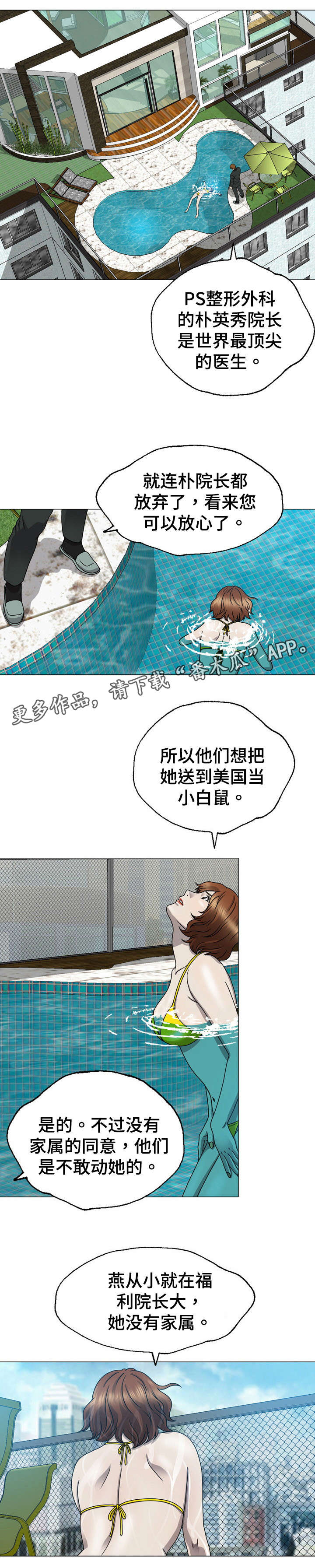 整形美容换血漫画,第14章：监护人1图