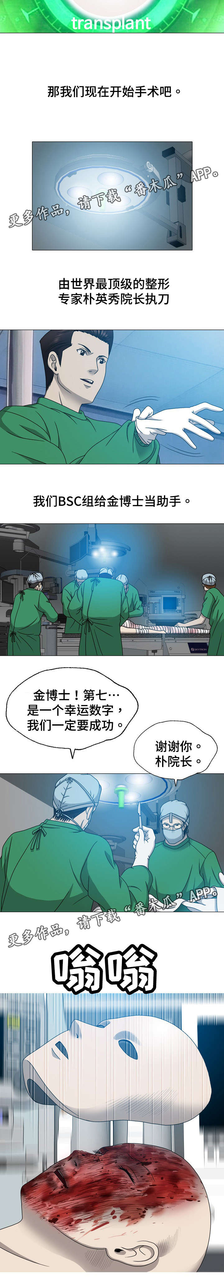 整形艺术漫画,第21章：杀了她1图