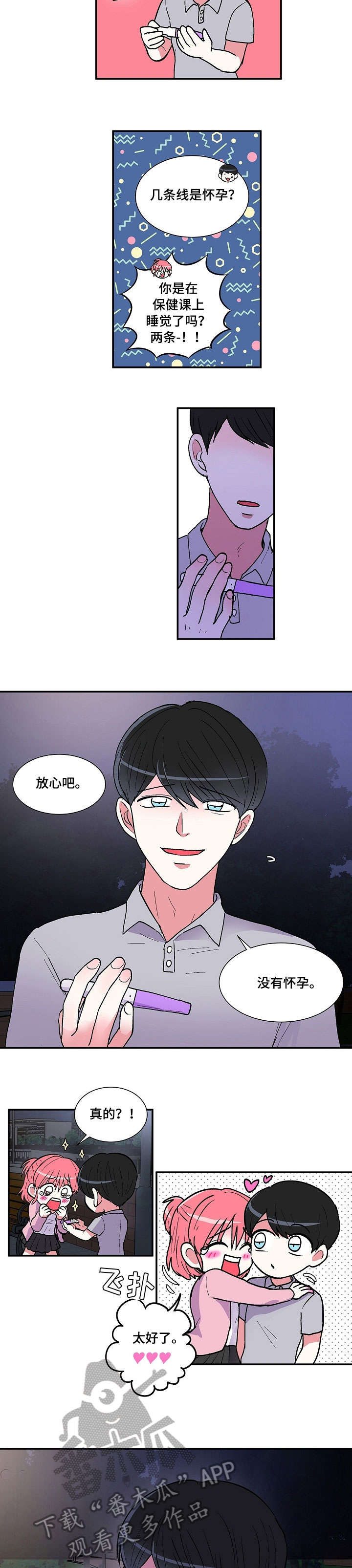 最最亲爱的你漫画,第21章：虚惊一场2图