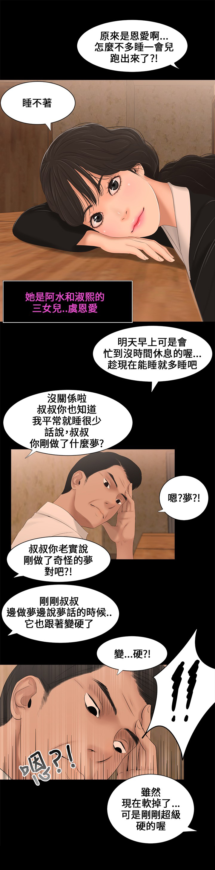 秘密日记漫画,第2章：做梦1图
