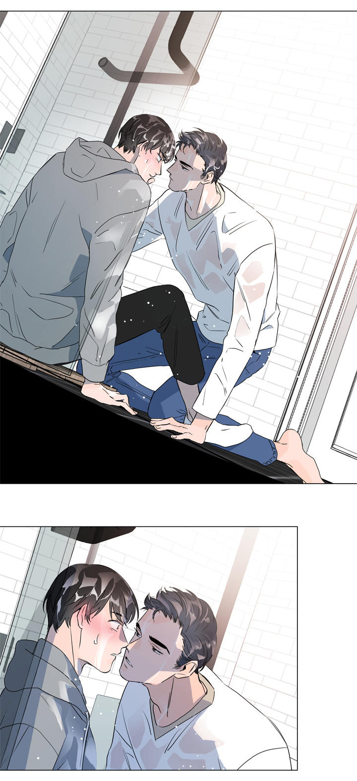 目标人物好看吗漫画,第12章：浴室5图