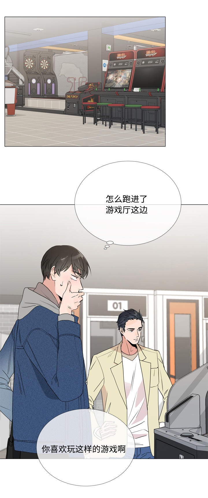 目标人物第一集漫画,第8章：游戏厅2图