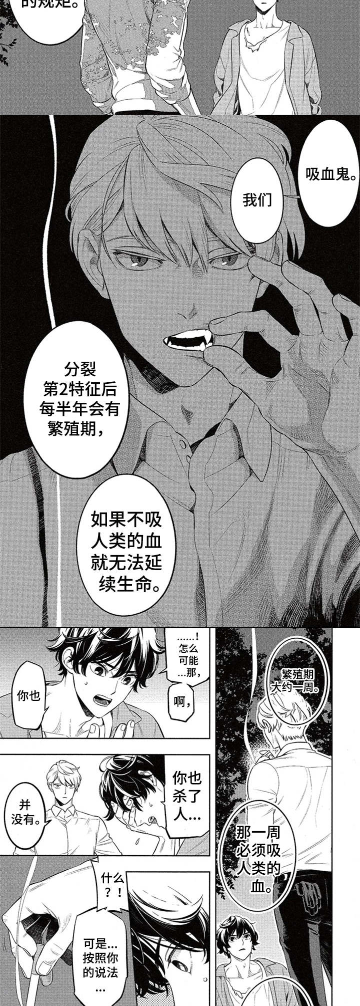 隐秘血族漫画,第3章：解释4图