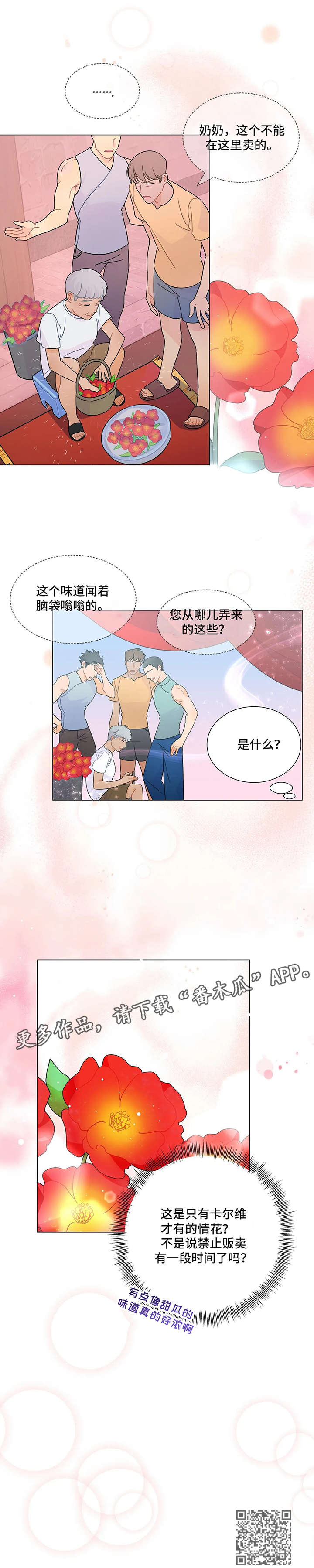 异国浪漫漫画,第5章：花1图