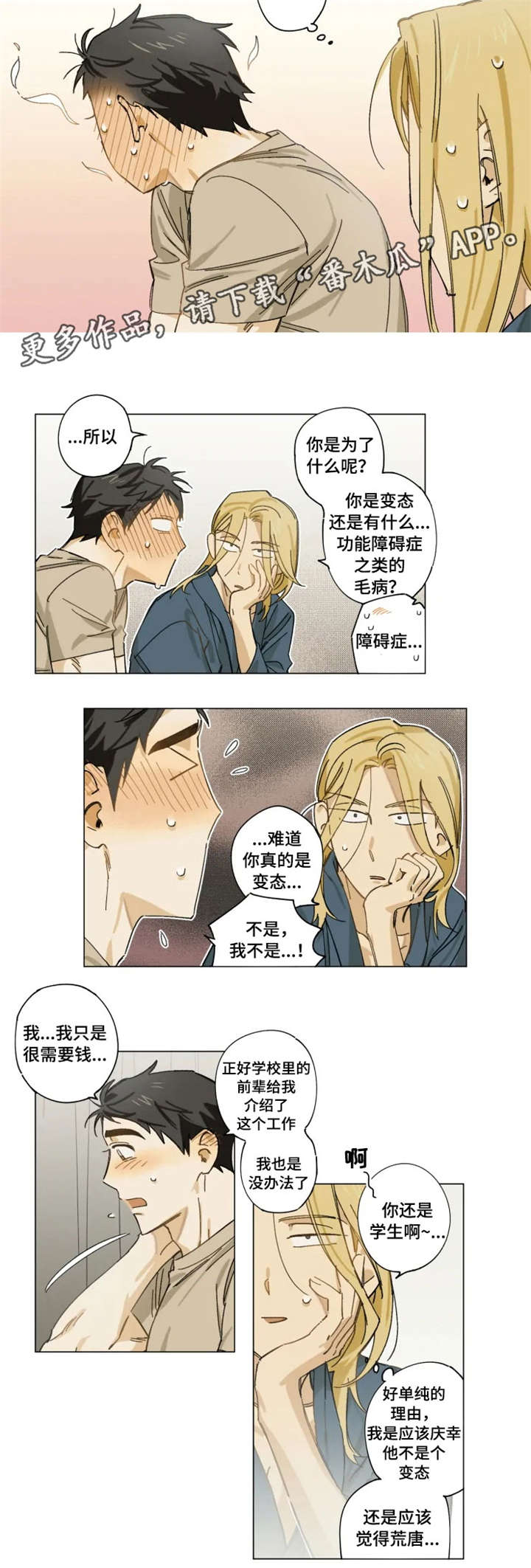 焦点视线漫画,第3章：需要钱2图