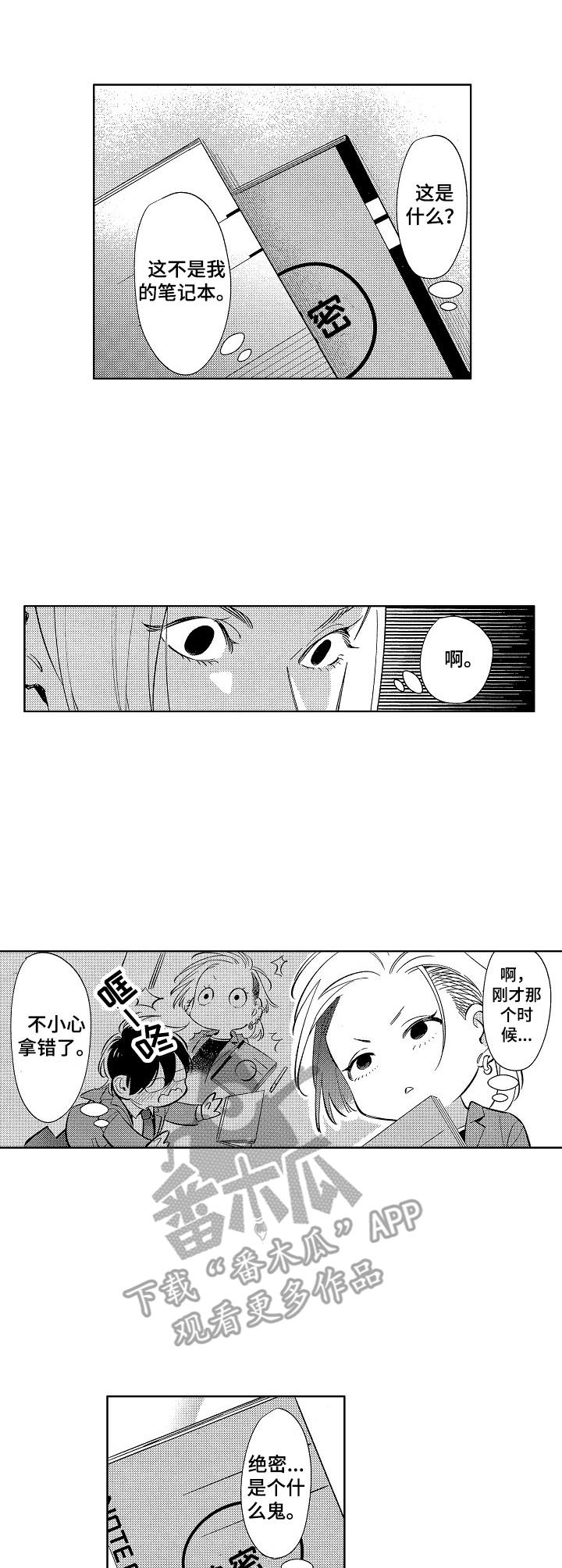 原型人物漫画,第2章：绝密日记3图