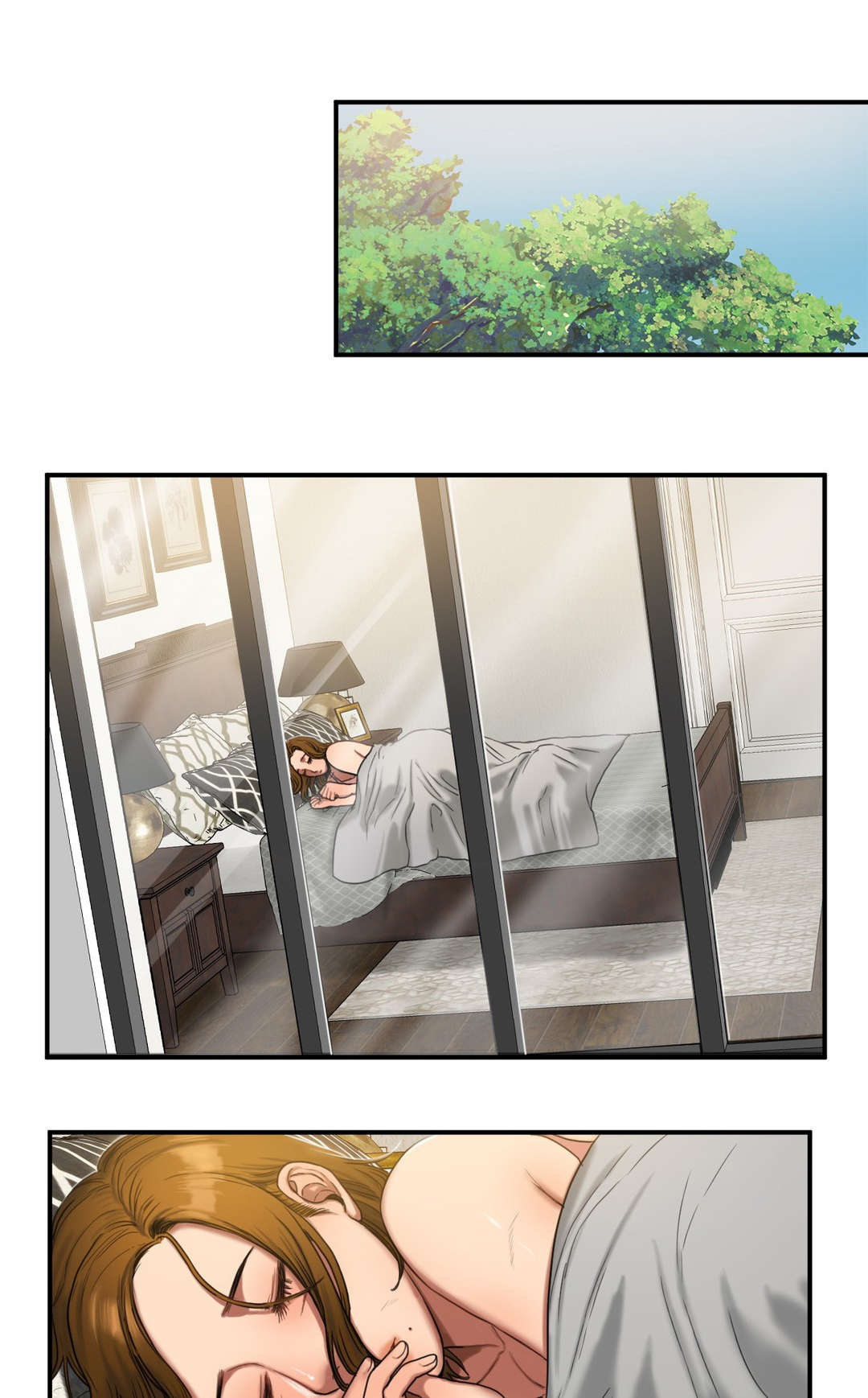 夫人的礼物漫画,第88章：警觉1图