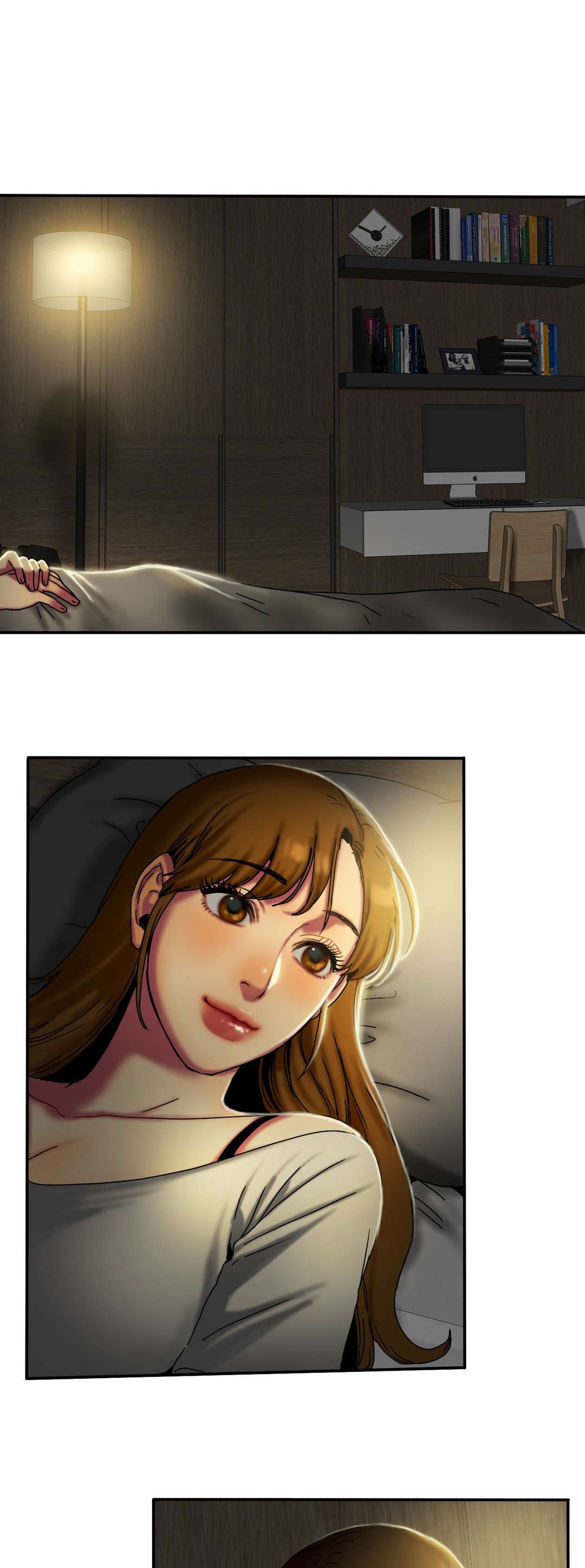 夫人的礼物漫画,第25章：读书3图