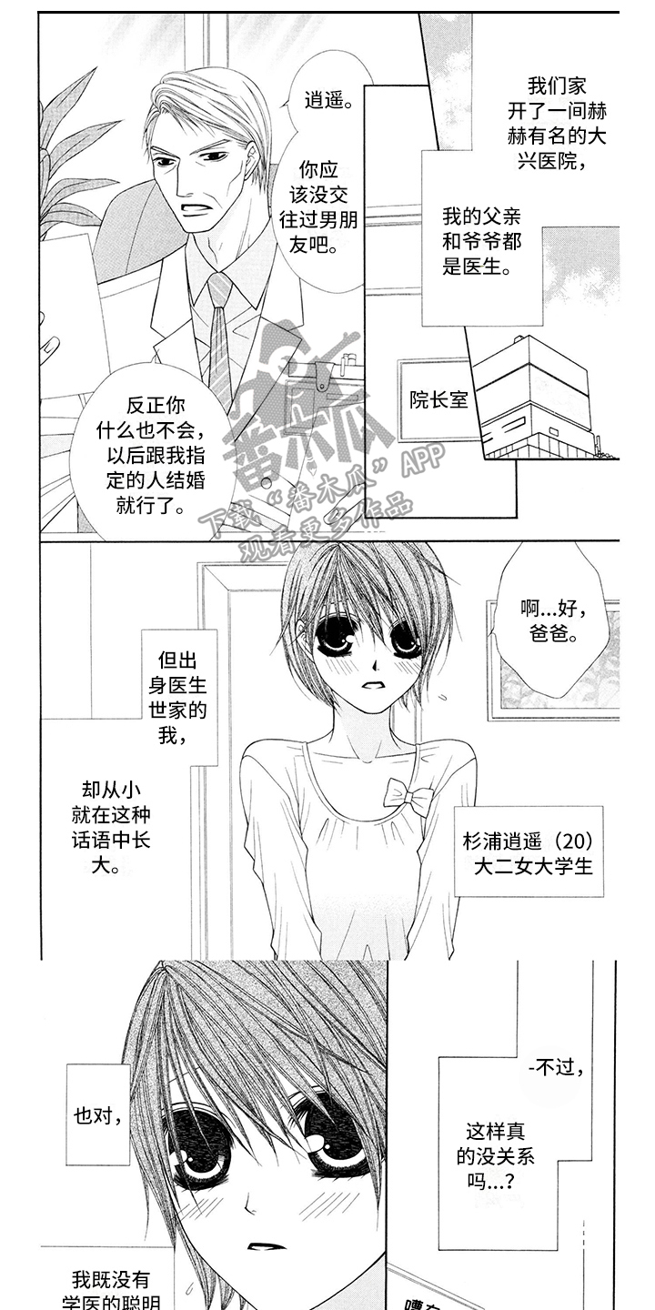 制服恋人漫画,第6章：医生：收拾1图