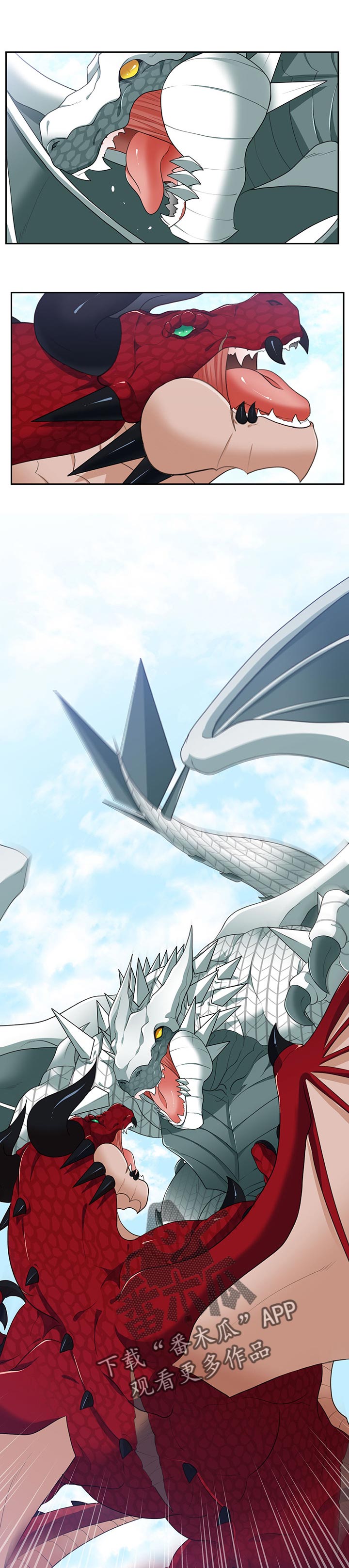 龙的主人漫画,第68章：打架1图