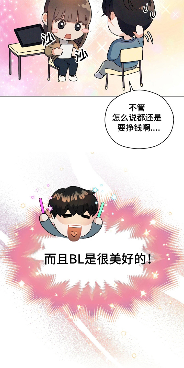 战斗吧漫画家漫画,第1章：网漫作家4图