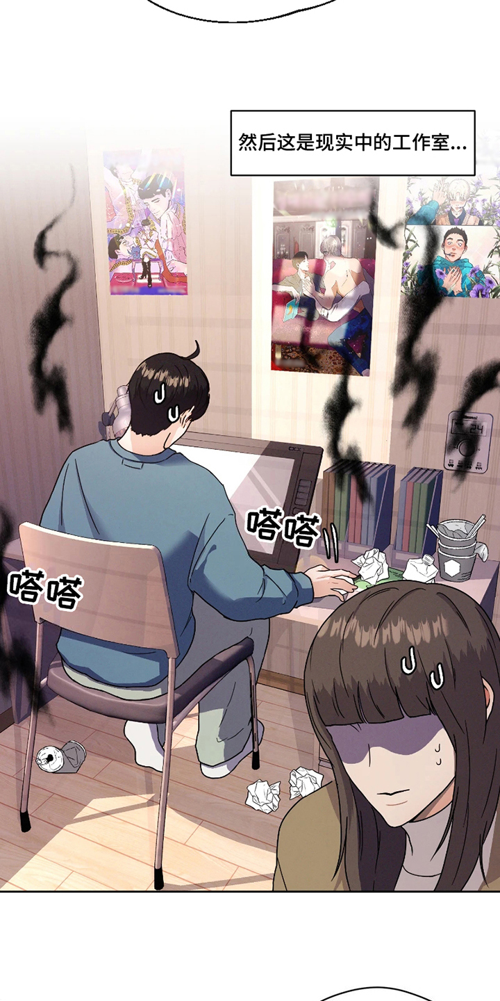 战斗吧漫画家漫画,第1章：网漫作家4图