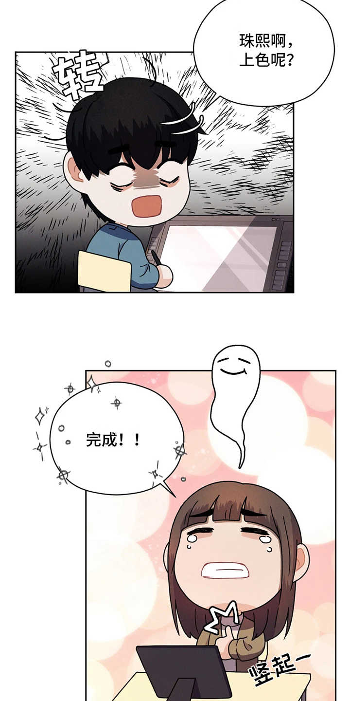 战斗吧漫画家漫画,第1章：网漫作家5图