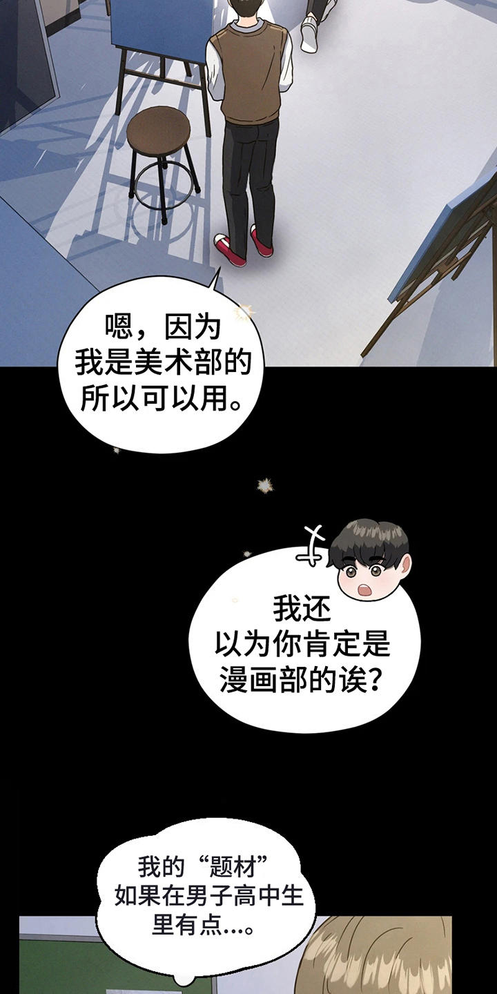 战斗吧漫画家漫画,第9章：模特4图