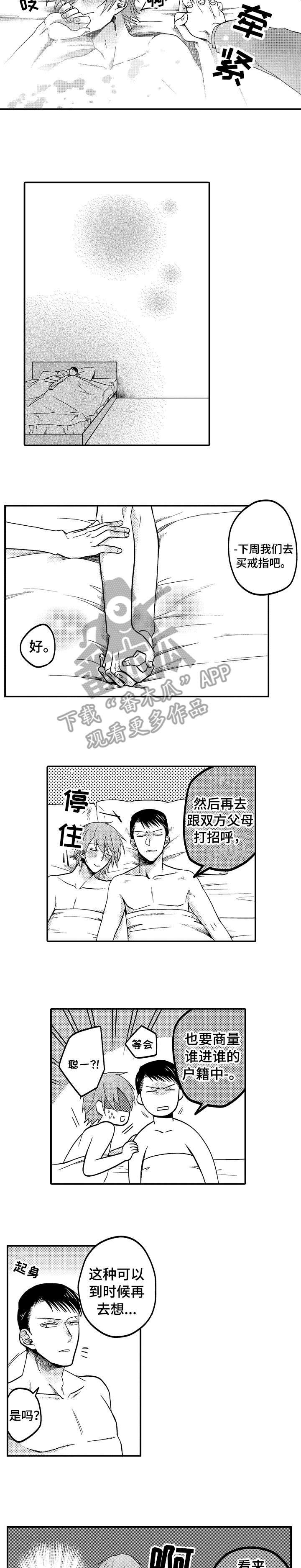 恋爱的条件漫画,第8章：我爱你1图