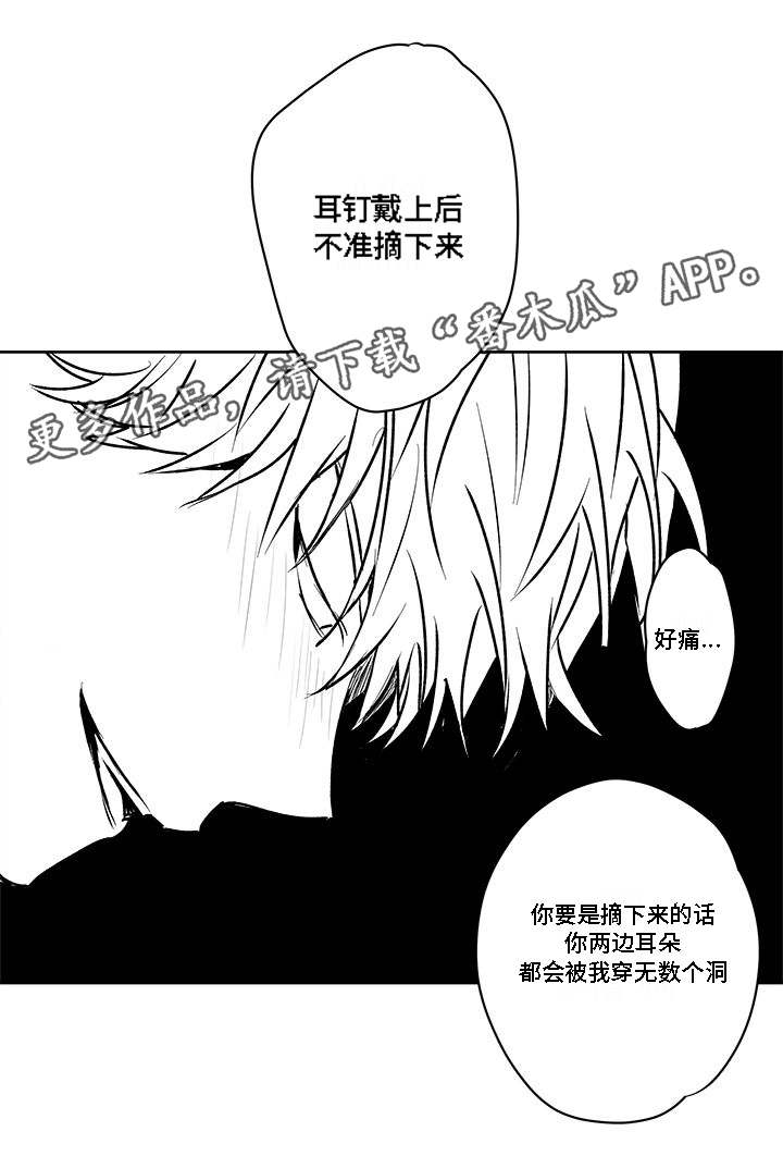 花戏漫画,第36章：耳洞1图