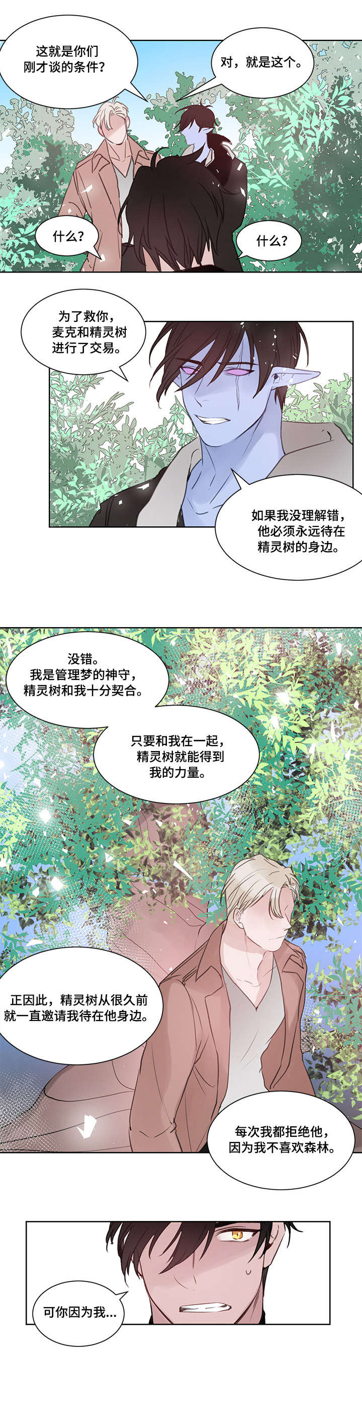 梦游精灵漫画,第16章：晚安（完结）4图