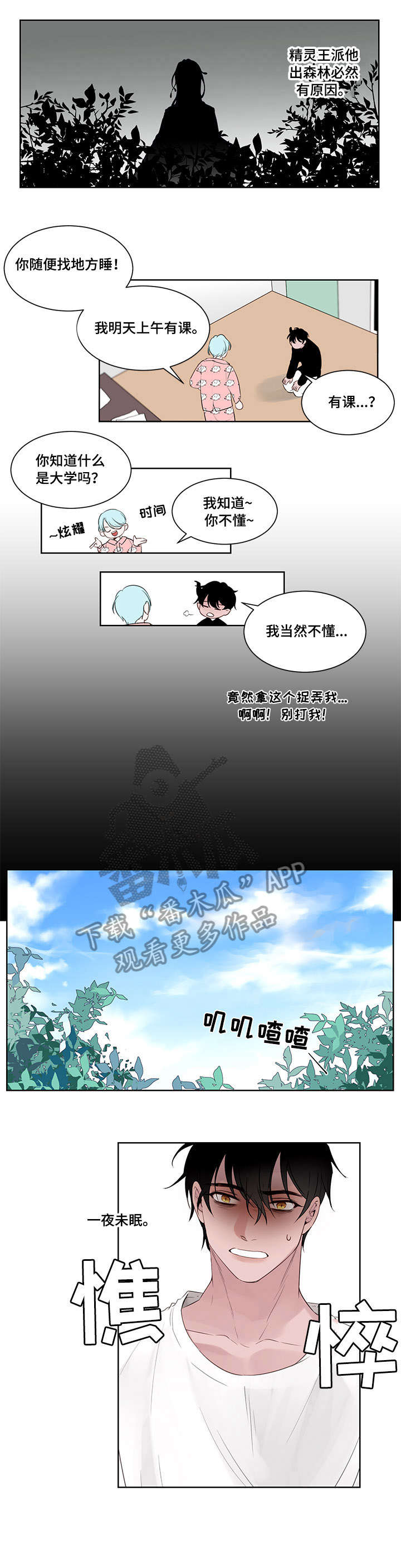 梦游精灵漫画,第2章：教授3图