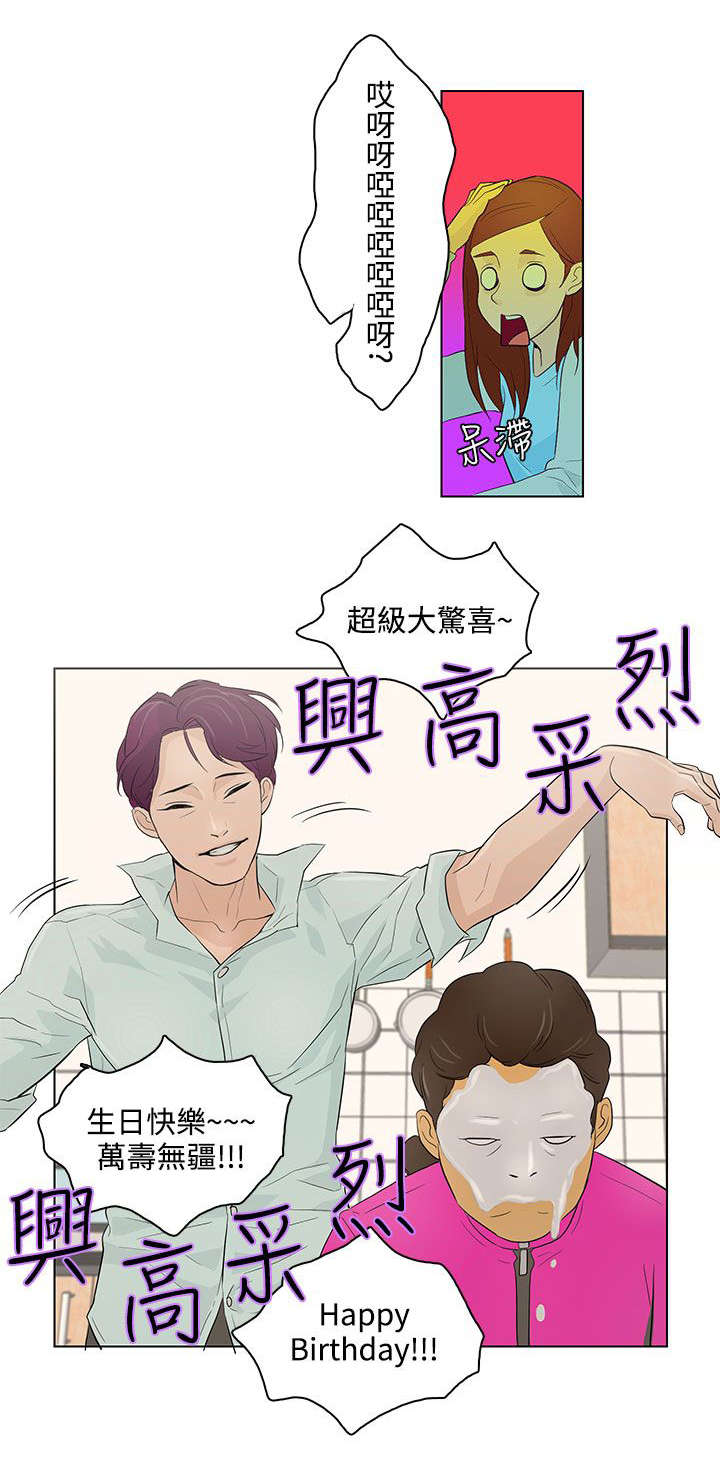人格碎片怎么买表情漫画,第19章：浴室1图