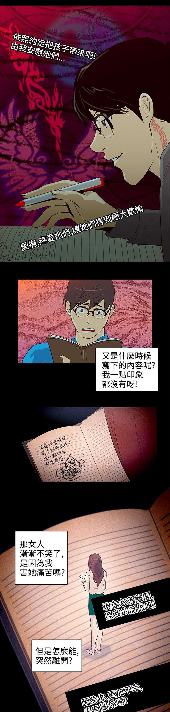 人格碎片漫画免费观看漫画,第25章：初恋3图