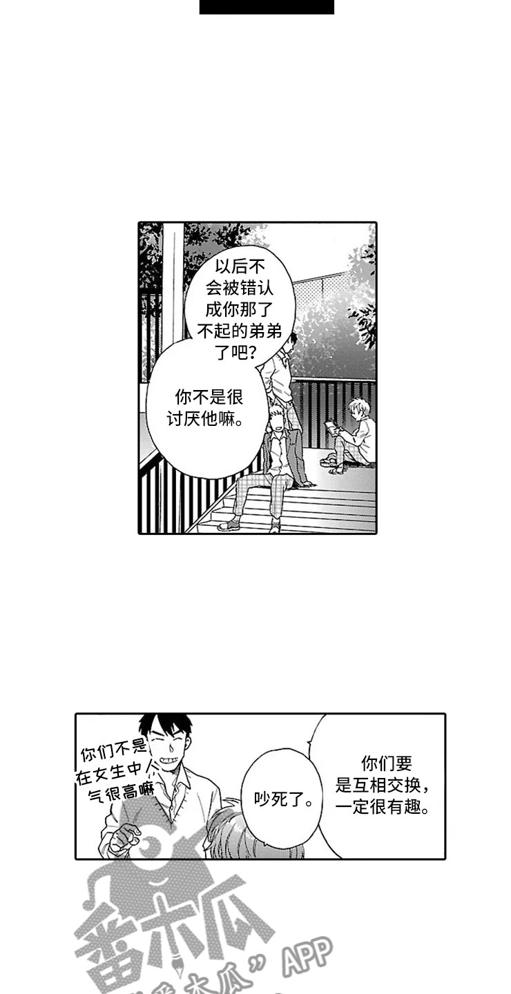 我们的相遇漫画,第5章：双胞胎兄弟5图