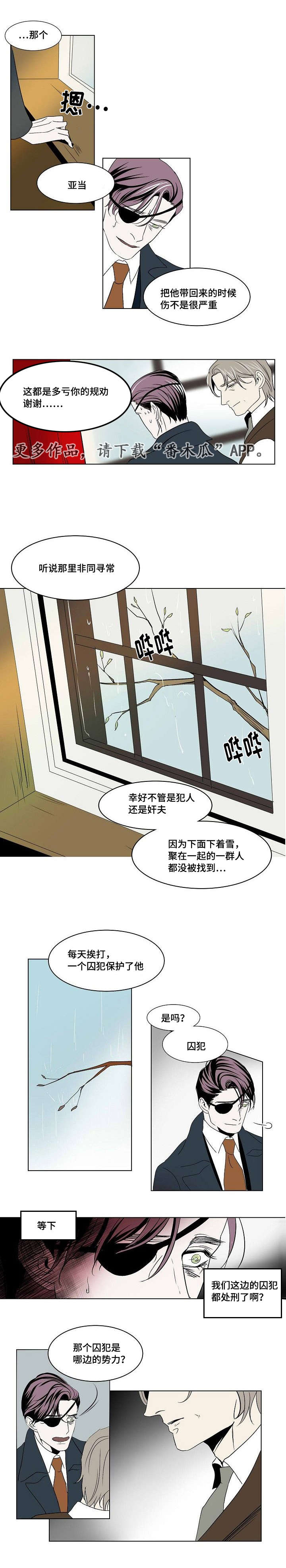 囚兵漫画,第28章：空虚的微笑3图
