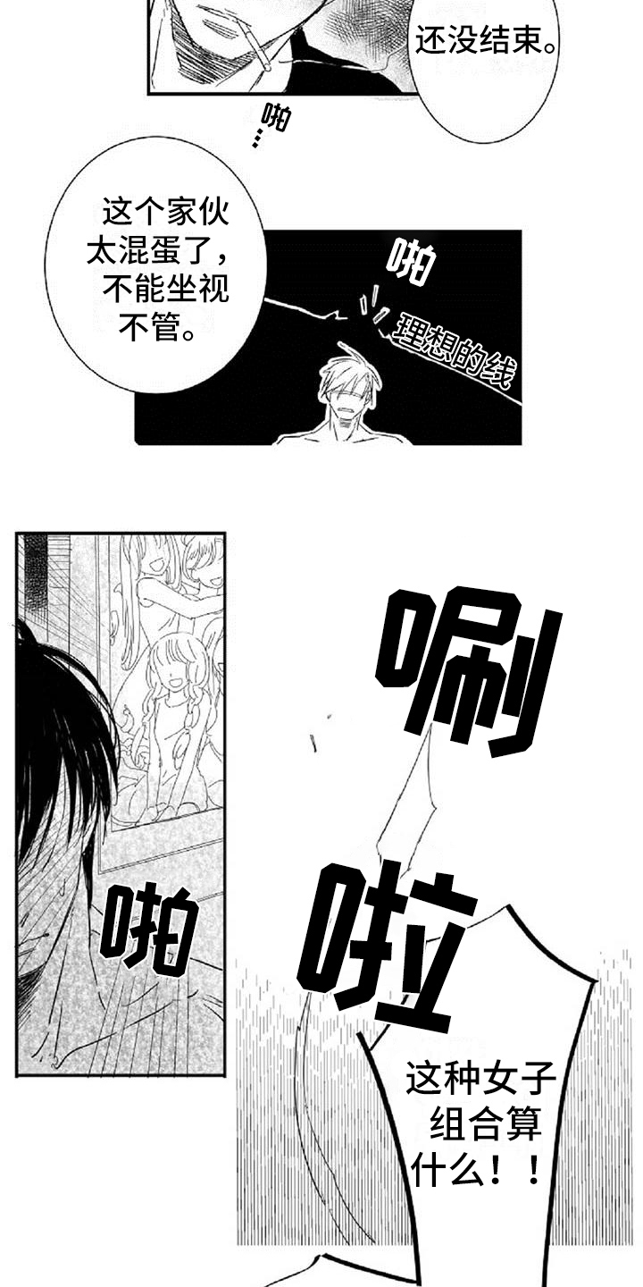 爱上偶像宅漫画,第3章：过分2图