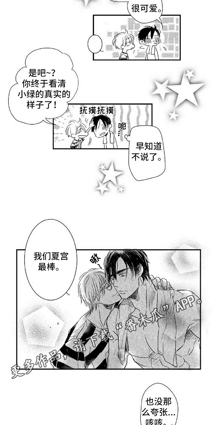 爱上偶像宅漫画,第11章：生日4图