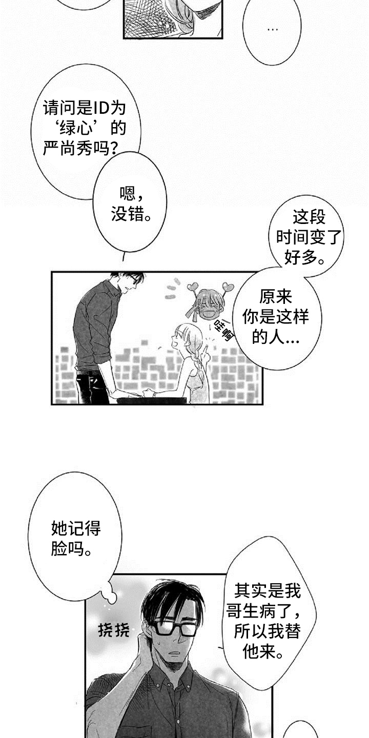 爱上偶像宅漫画,第10章：难为情2图