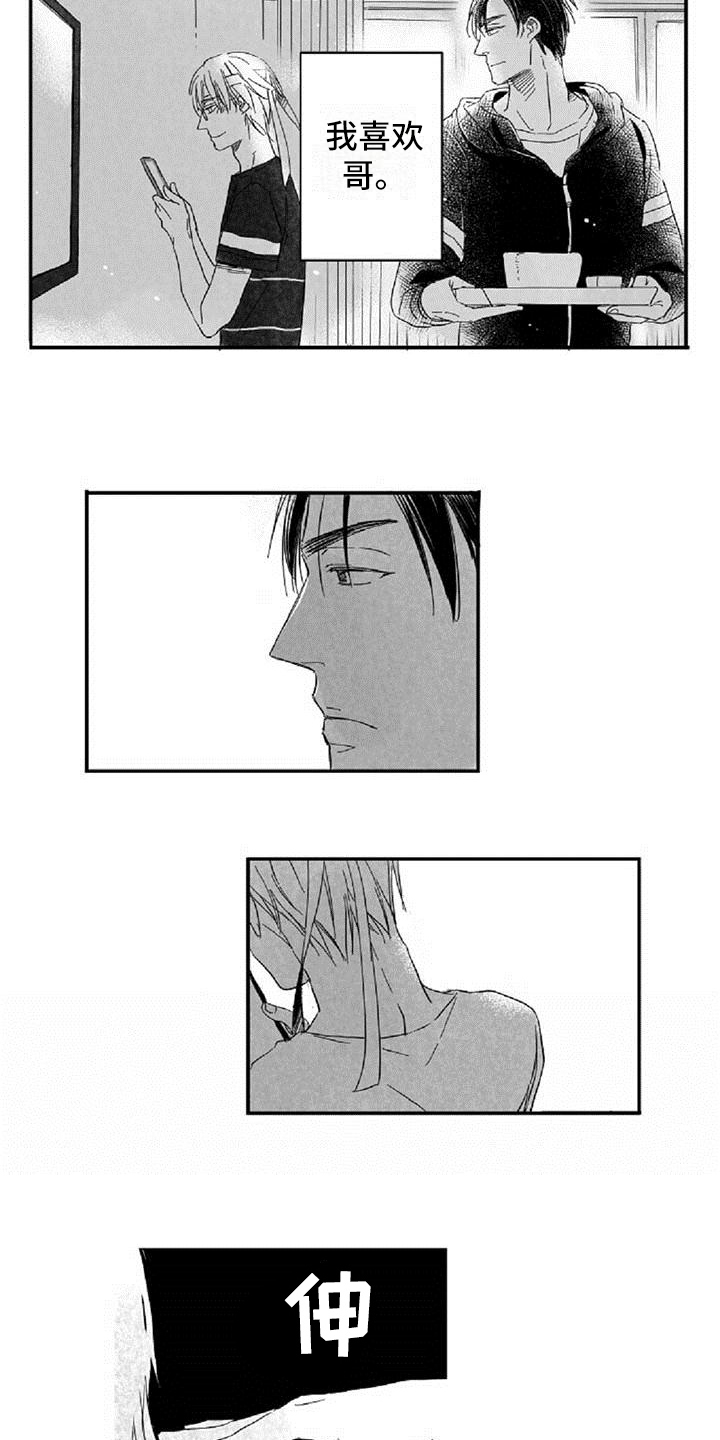 爱上偶像宅漫画,第1章：喜欢1图