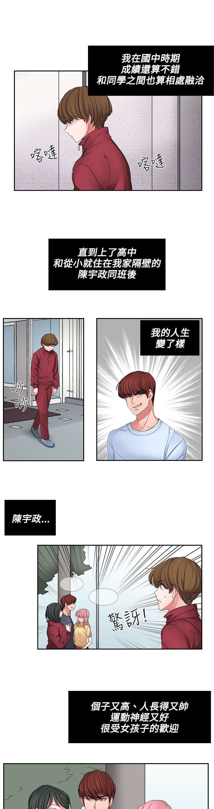 卑劣的惩罚漫画,第2章：仆人1图