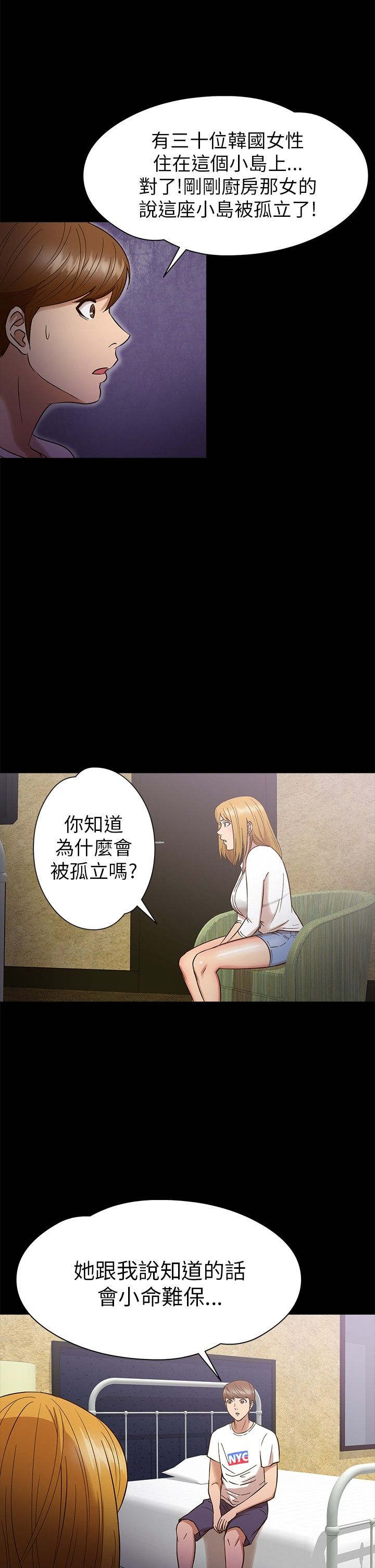 神秘小岛漫画,第10章：不安1图