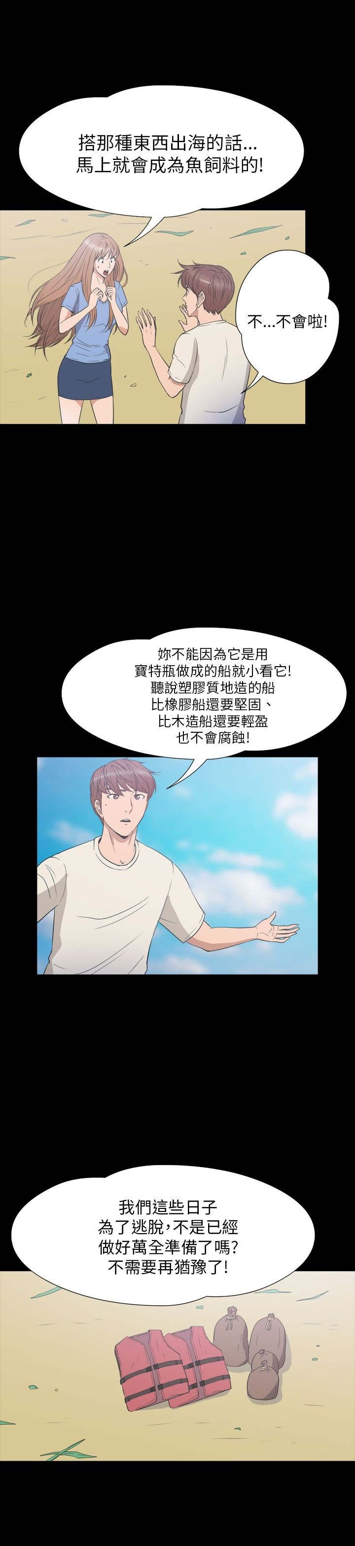 神秘小岛漫画,第34章：逃离1图