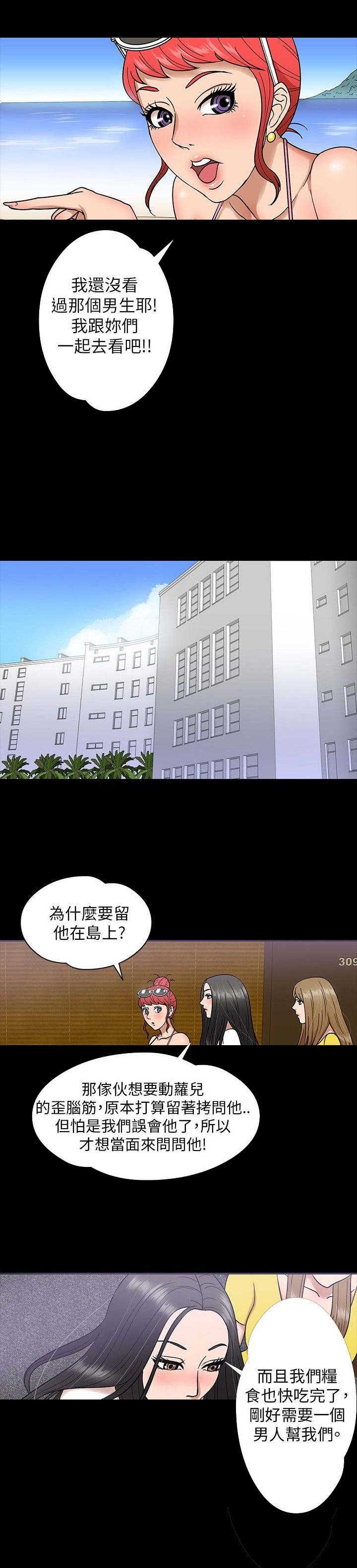 神秘小岛漫画,第6章：围观2图