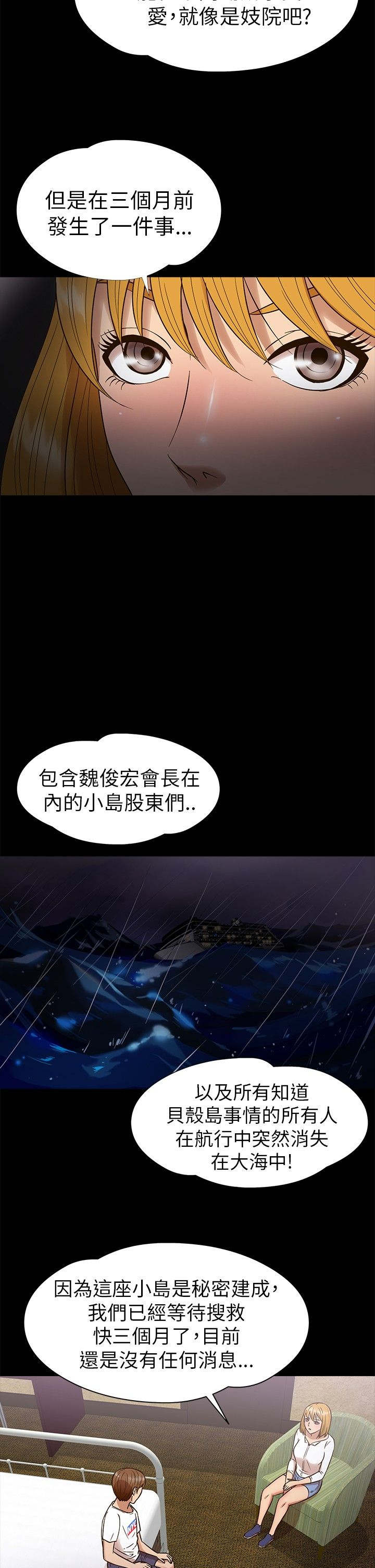 神秘小岛漫画,第10章：不安4图