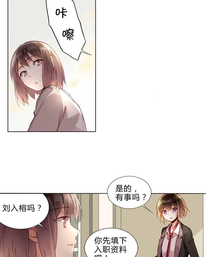 重生之星辰背后漫画,第34章：入职2图