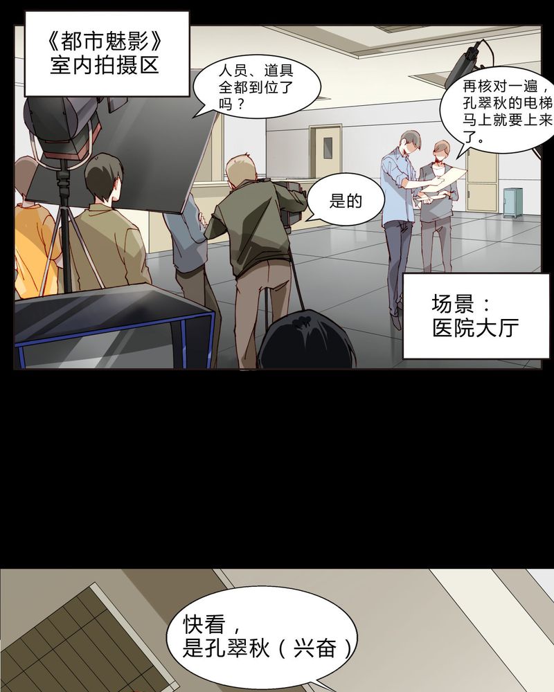 重生之星光璀灿漫画,第28章：拍摄地点（医院大院）5图