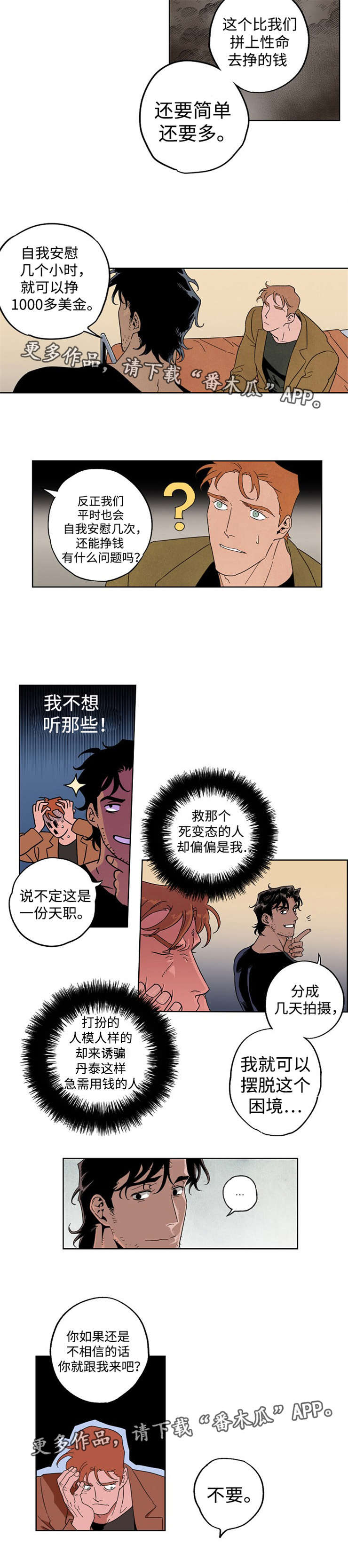 合作拍摄漫画,第12章：出卖自己5图