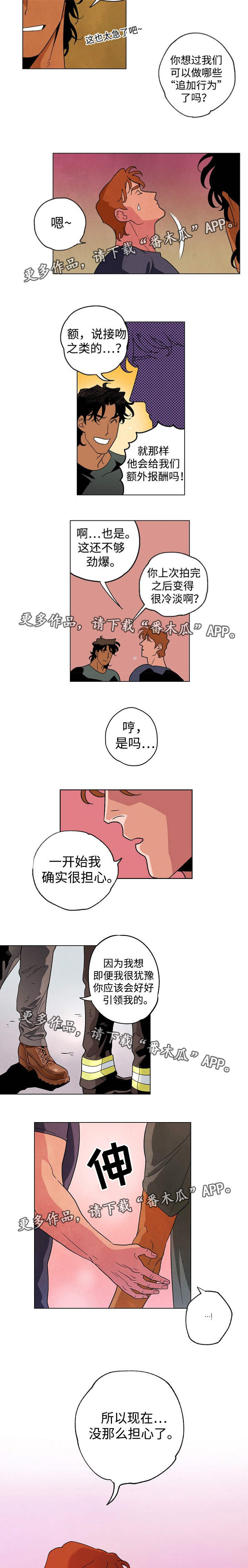 合作拍摄漫画,第33章：不必担心1图