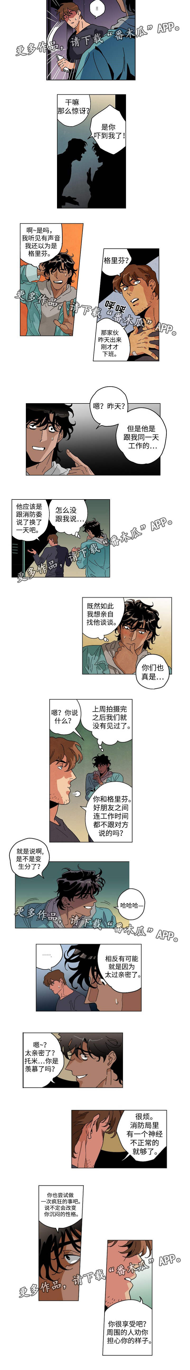 合作拍摄漫画,第30章：过于亲密5图