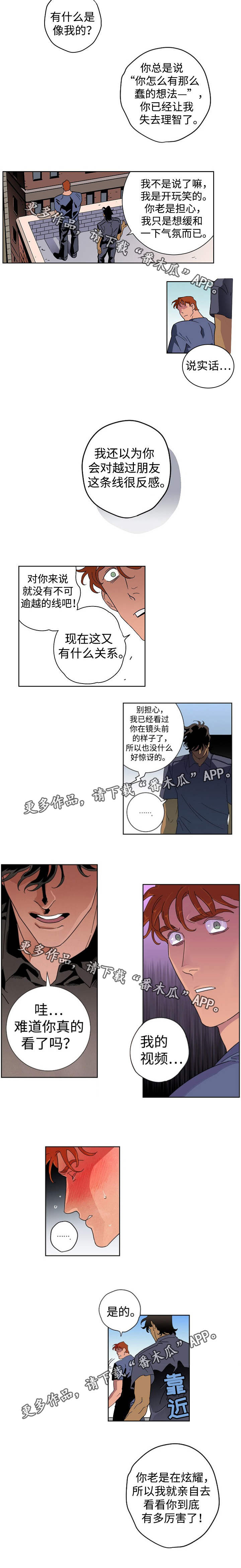 合作拍摄漫画,第23章：跨越界线5图