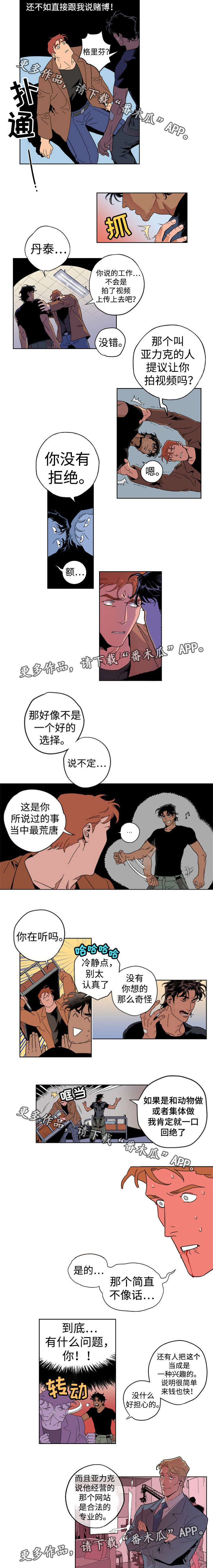 合作拍摄漫画,第12章：出卖自己3图