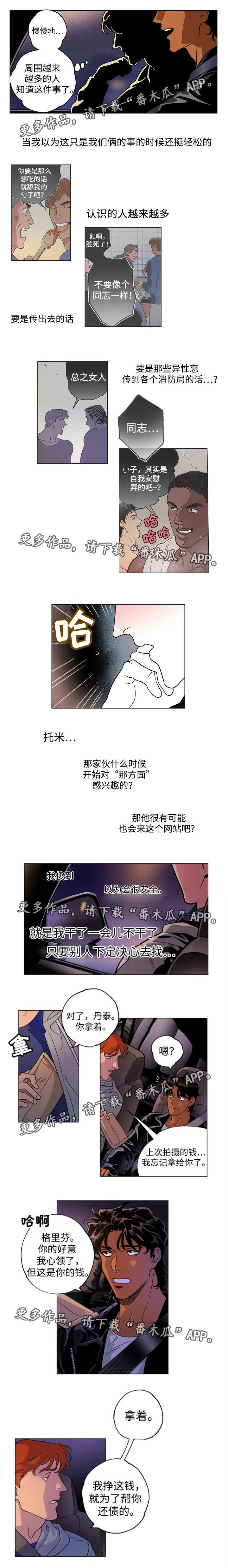 合作拍摄漫画,第38章：心事重重2图