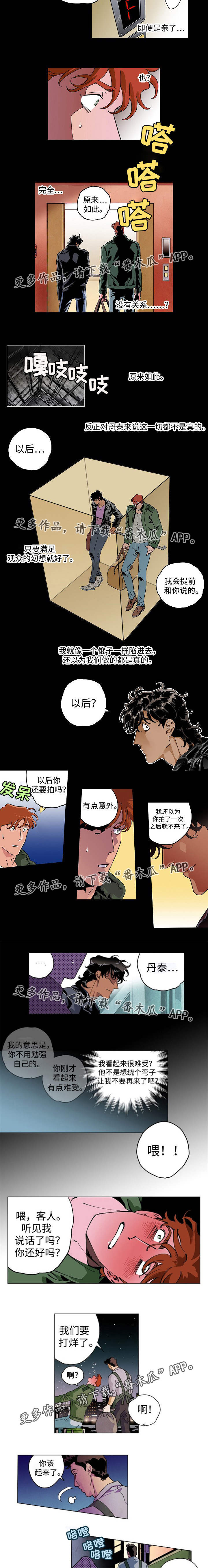 合作拍摄漫画,第29章：变的尴尬2图
