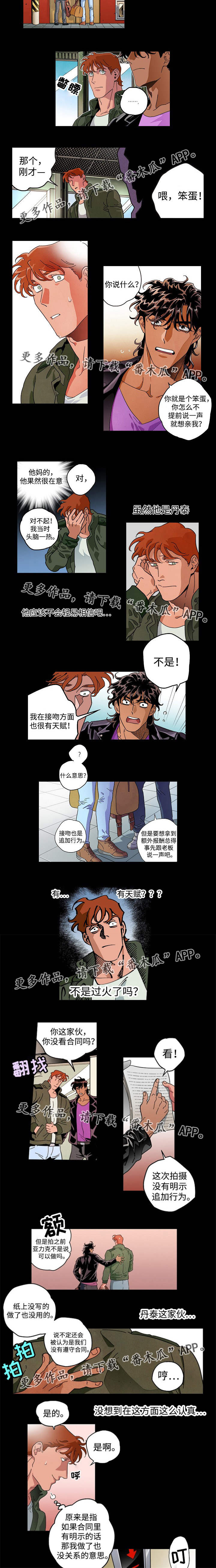合作拍摄漫画,第29章：变的尴尬1图