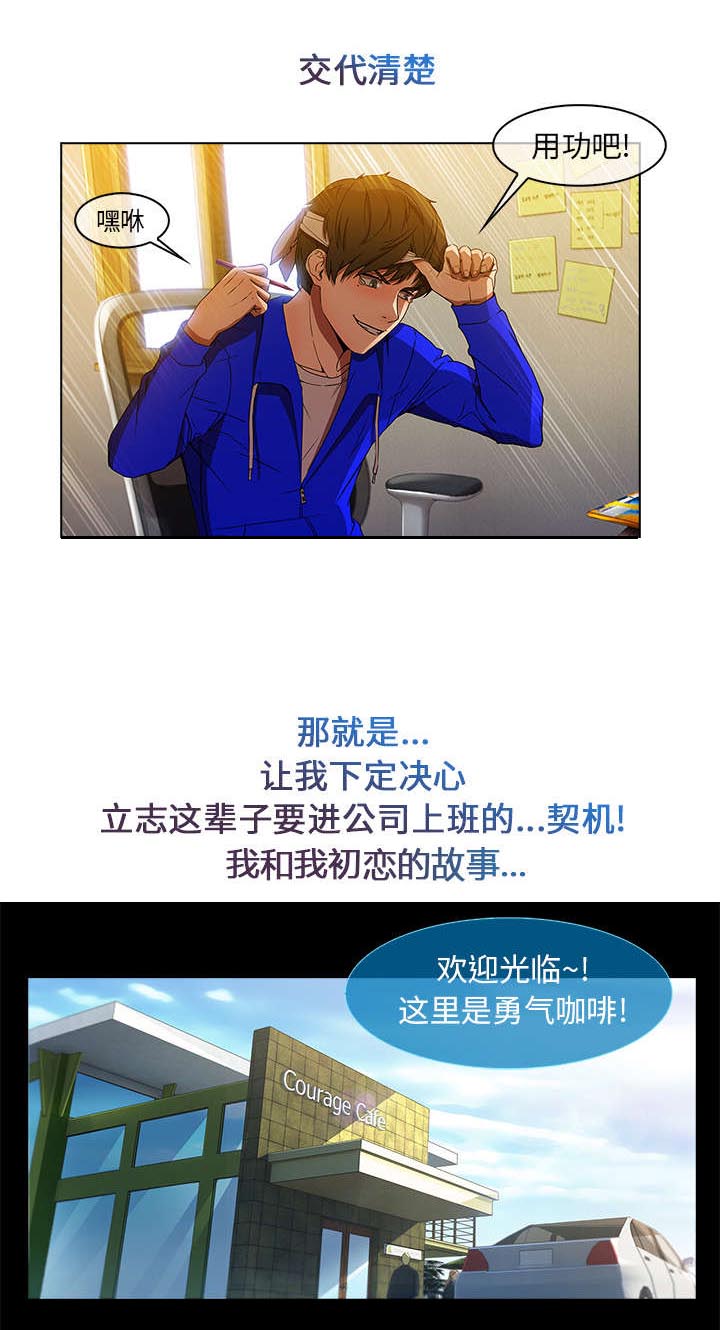 天价赔偿漫画,第4章：耀眼的初恋3图