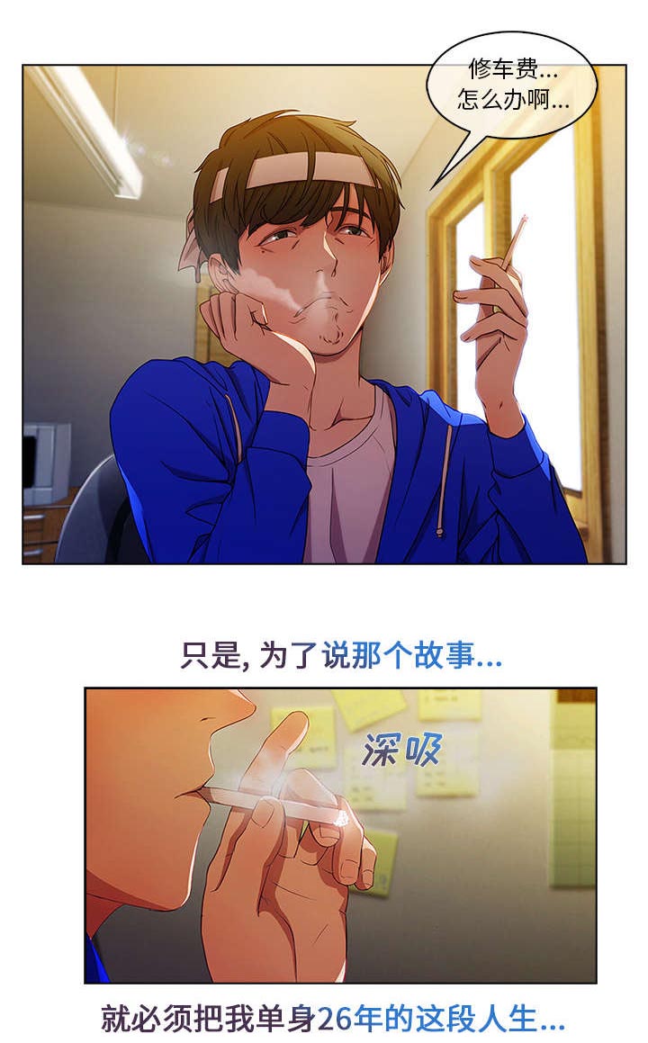 天价赔偿漫画,第4章：耀眼的初恋1图